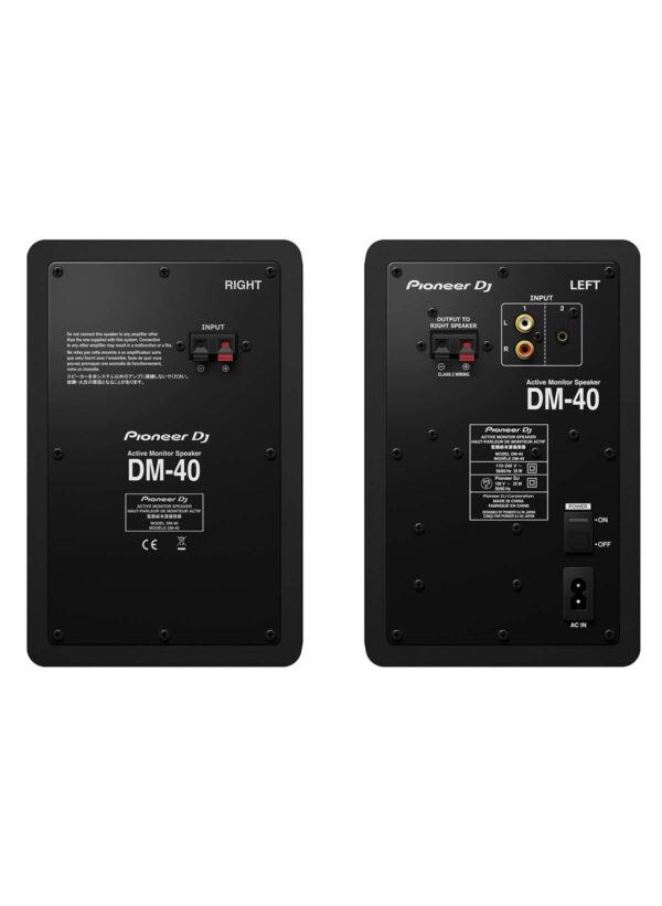 Pioneer DJ DM-40D 4 Zoll Monitor Lautsprecher schwarz – Bild 2
